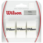 Wilson Pro Overgrip Perforated 3er weiß